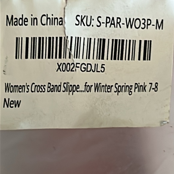 NWT Parlovable slippers - Picture 10 of 10